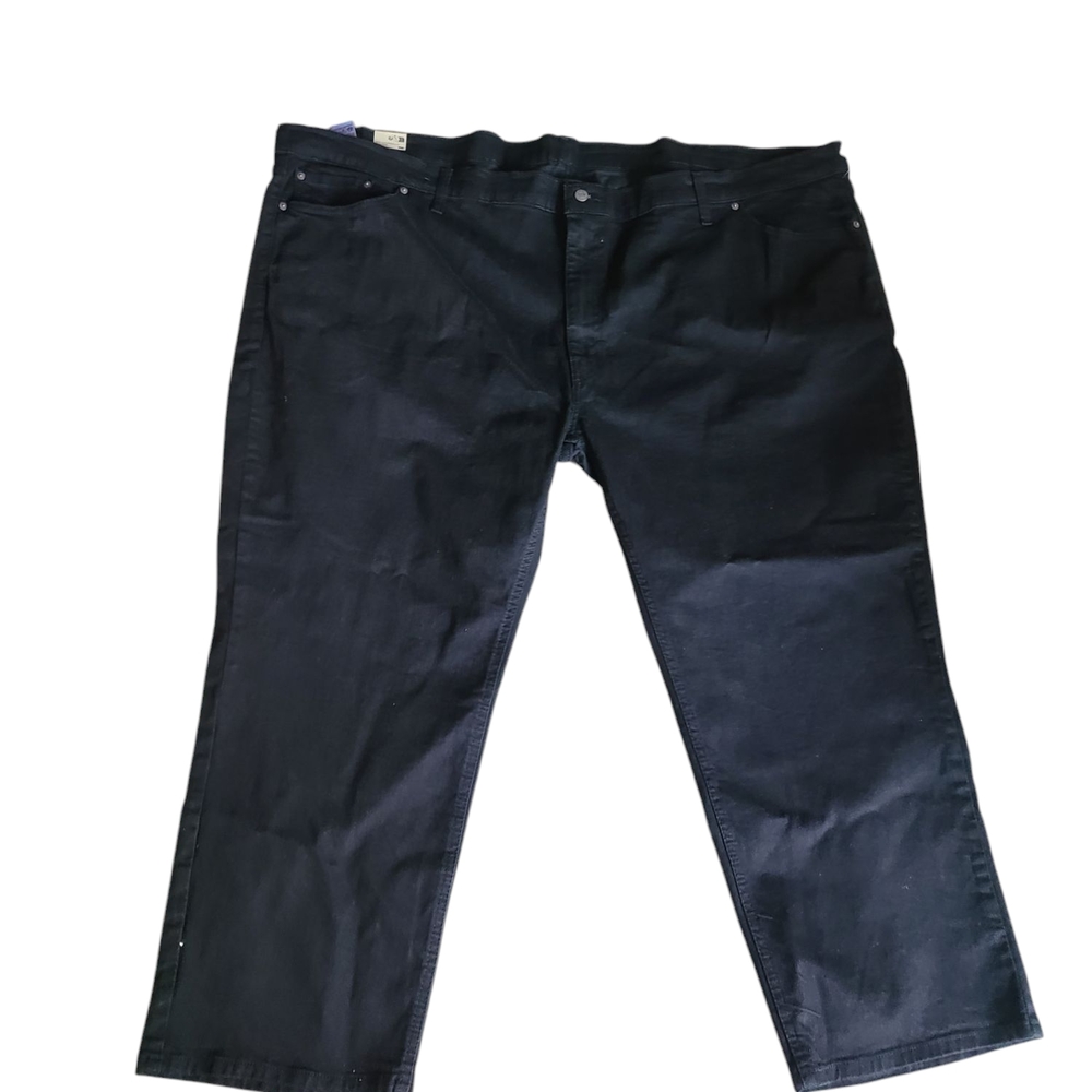 Levi's  Men's 541 Original  RIVETED Black Jeans Size 60 X 30 Straight Leg New